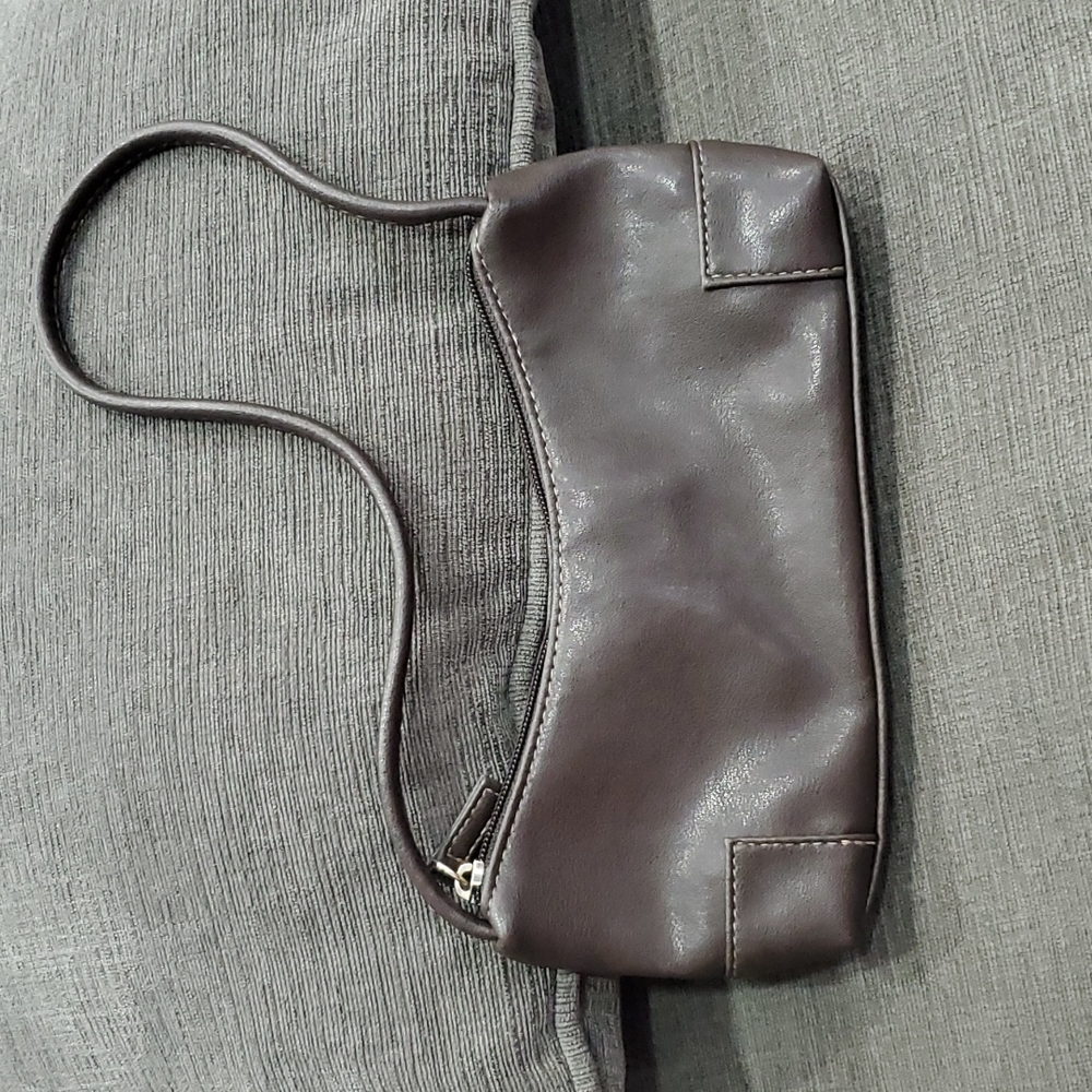 💥50% sale💥Giannini brown wristlet zippered bag #1230